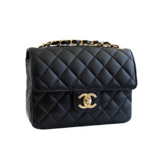 CHANEL 23C Timeless Sqaure Flap Bag Lambskin Leder Handtasche Pre-Loved 526114 0