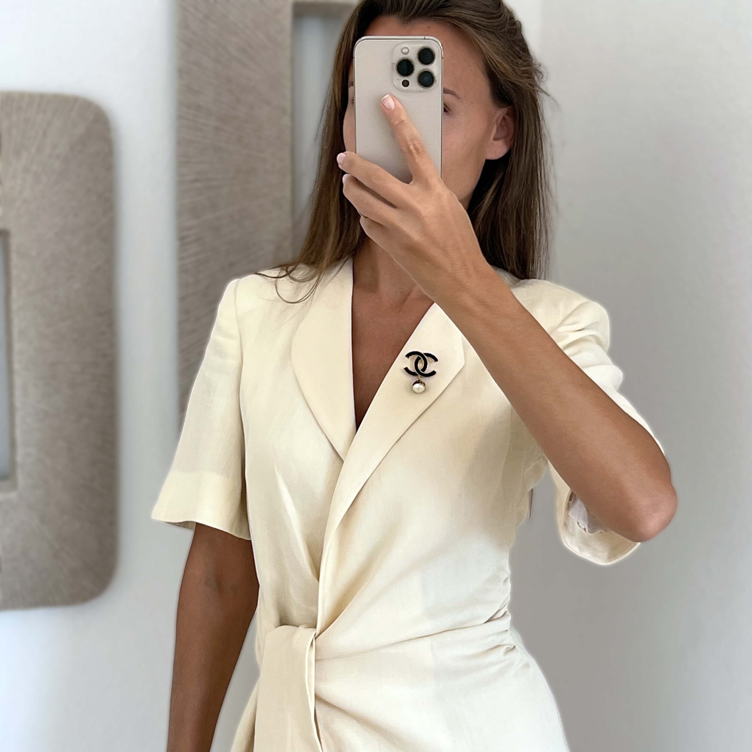 CHANEL 24S CC Brosche - Image 5